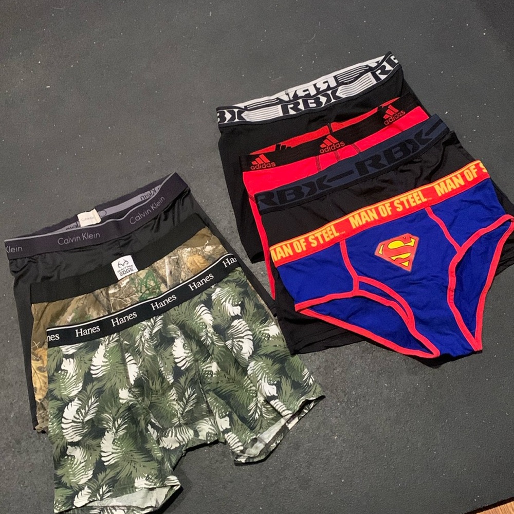 Lot of Men’s Boxer Brief Underwear M/L